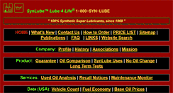 Desktop Screenshot of lube4life.com